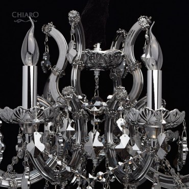Люстра подвесная CHIARO 477010308 Дориана 8x60W E14